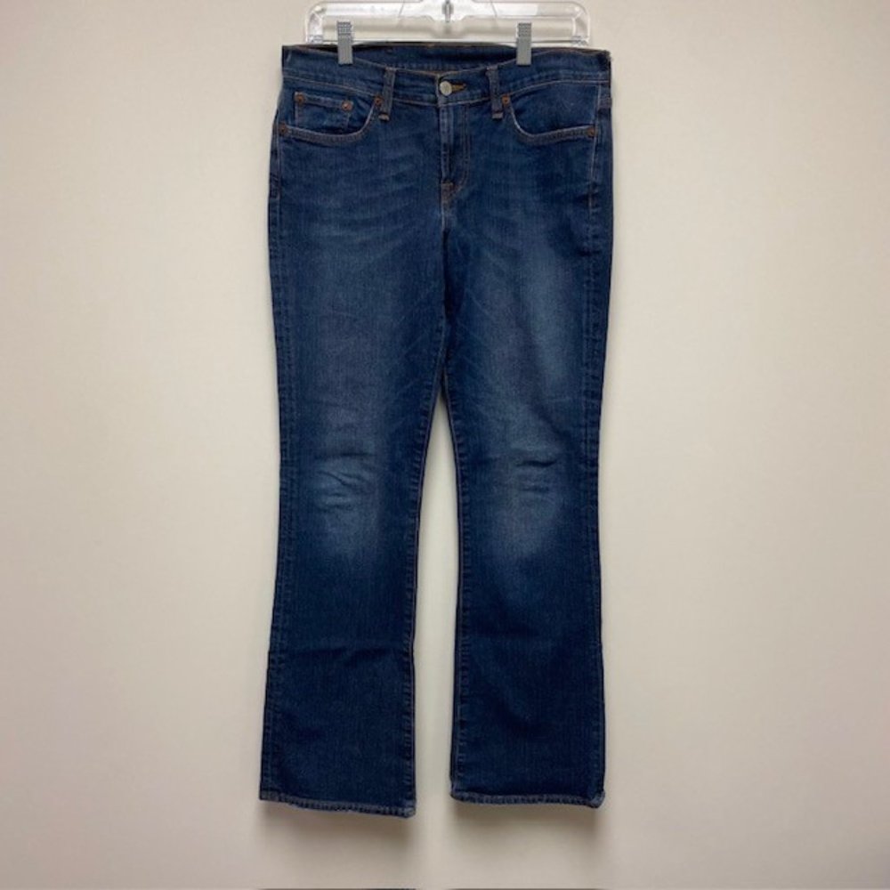 Lucky Brand Low‎ Rise Flare Dungarees Jeans, Size 6/28, EUC